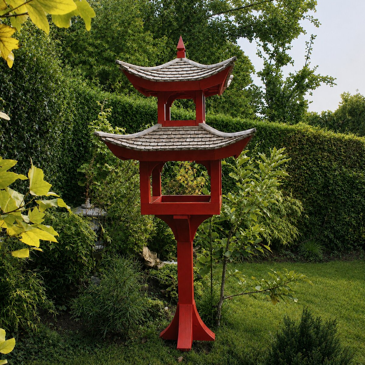 japanisches lichthaus massivholz garten