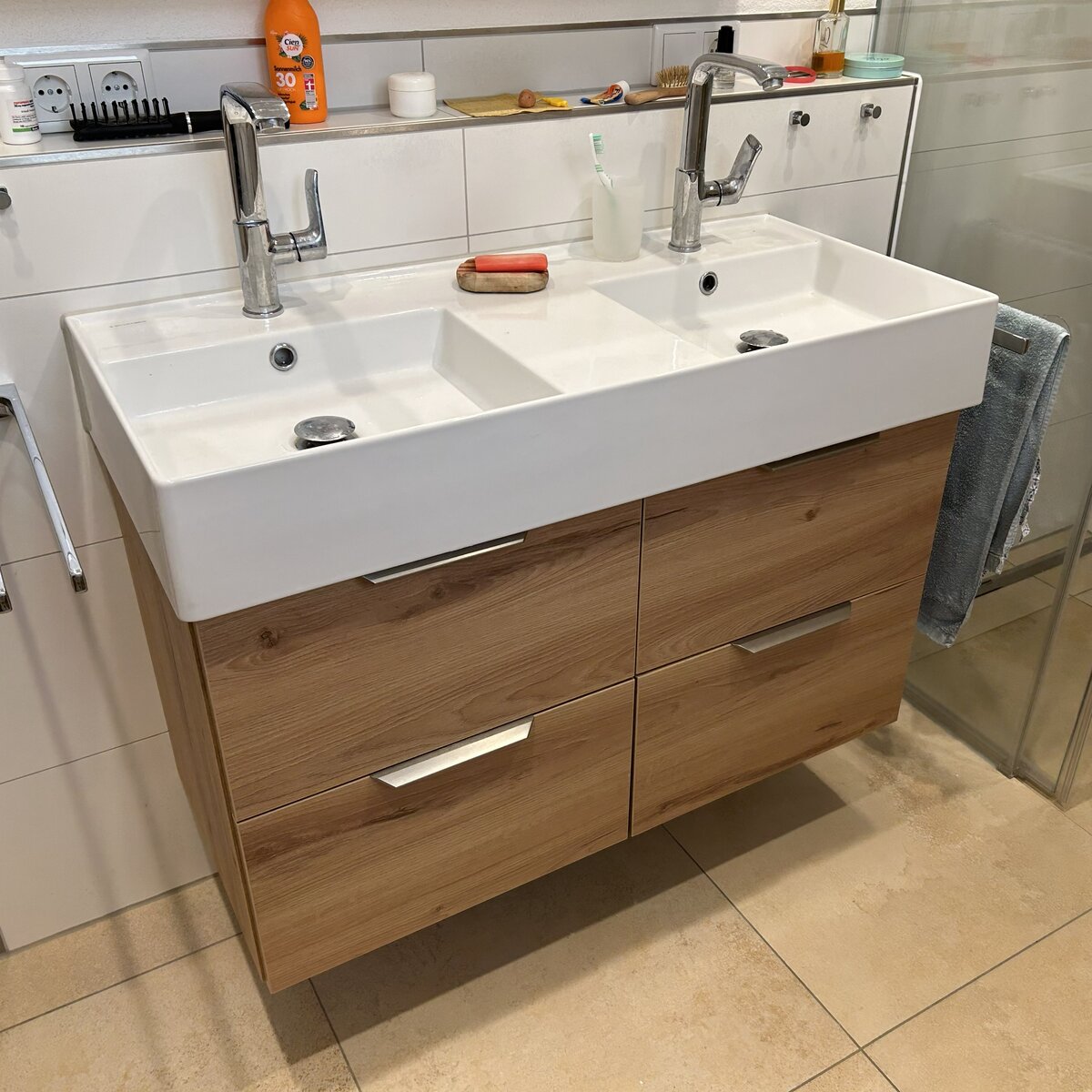 Bad Unterschrank Waschbecken