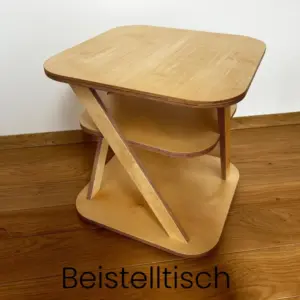 Beistelltisch,  Couchtisch Birke